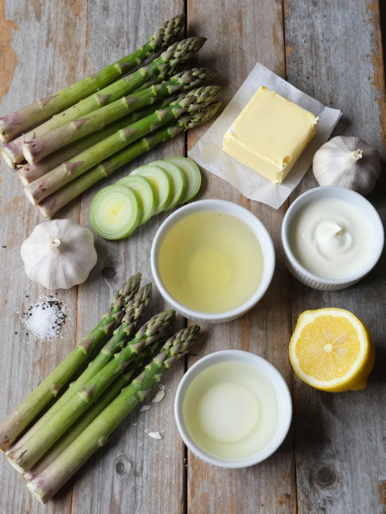 Asparagus Leek Soup