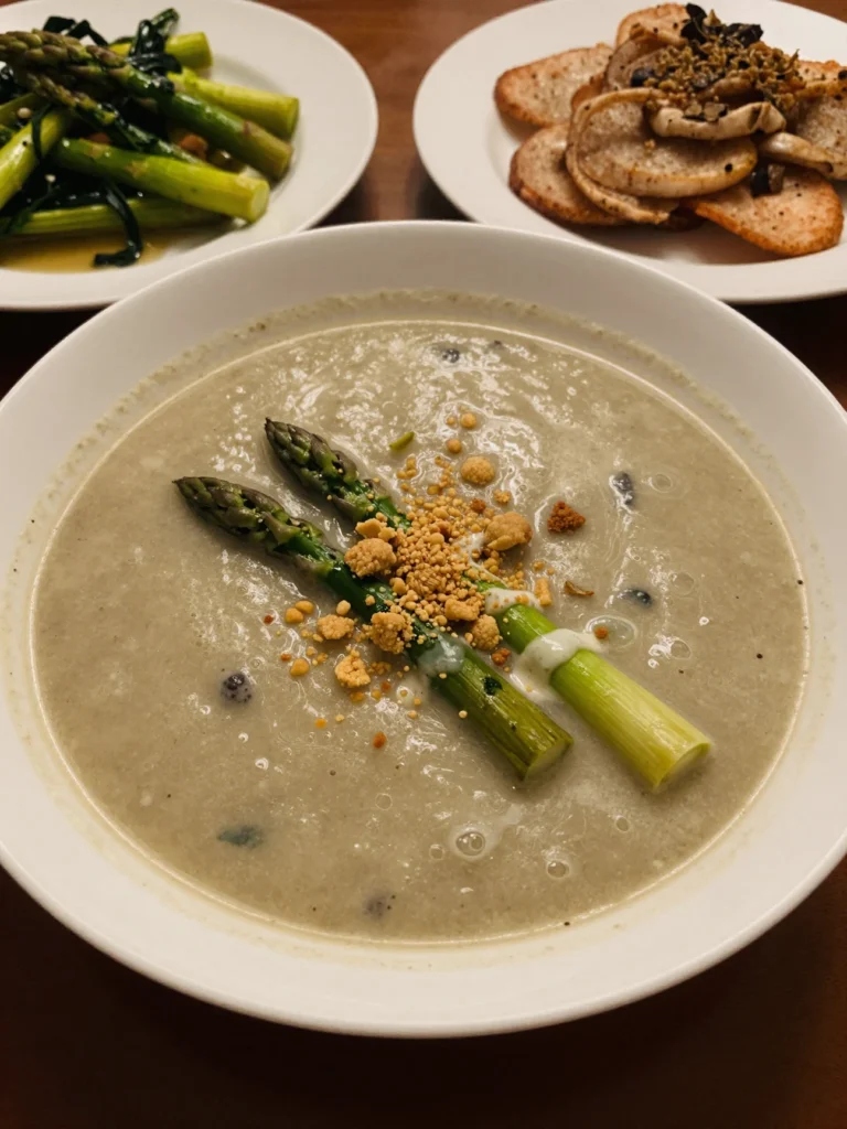Asparagus Leek Soup