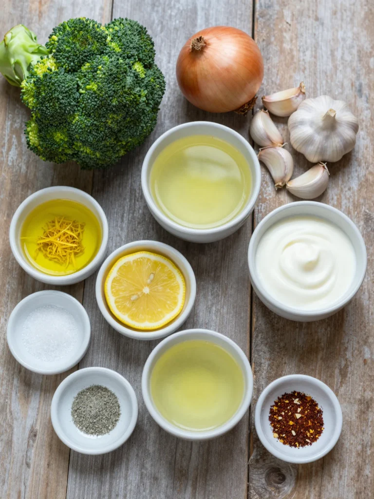 Broccoli Lemon Soup