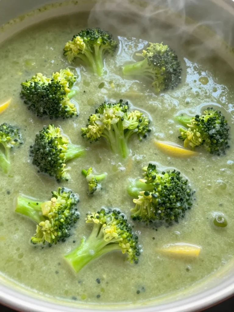 Broccoli Lemon Soup