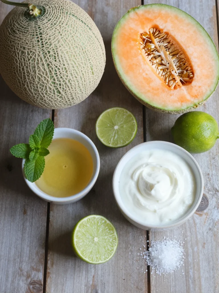 Cantaloupe Mint Soup
