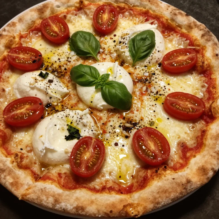 Cherry Tomato Burrata Pizza