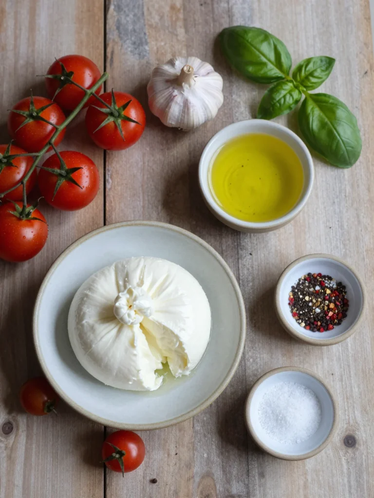 Cherry Tomato Burrata Pizza