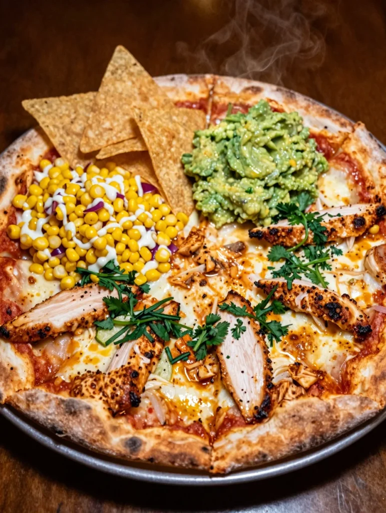 Cilantro Lime Chicken Pizza