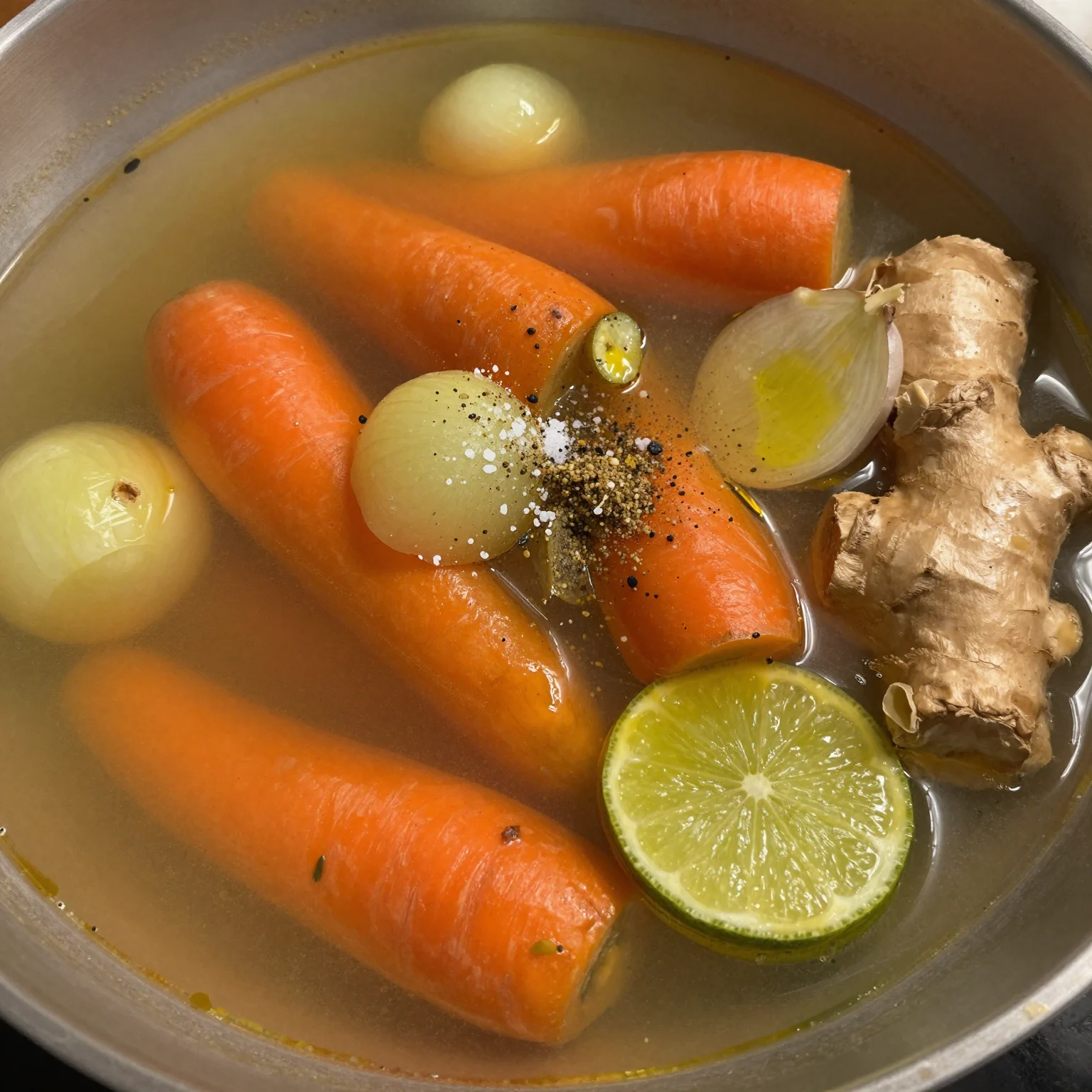 Light Carrot Ginger Soup