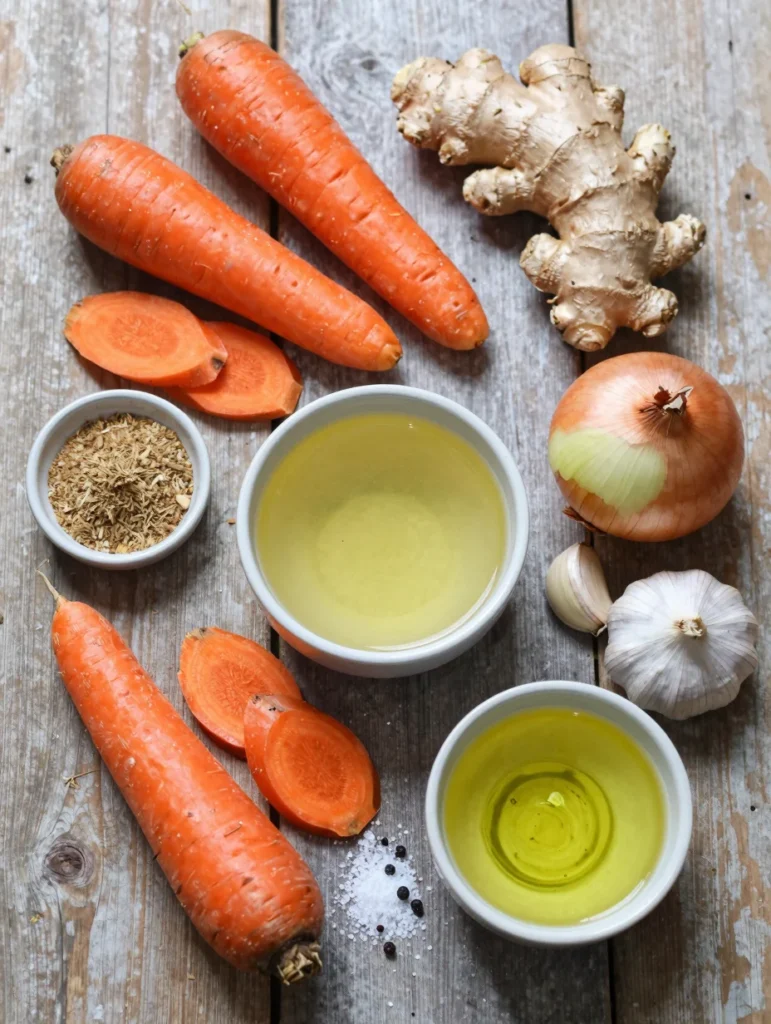 Light Carrot Ginger Soup