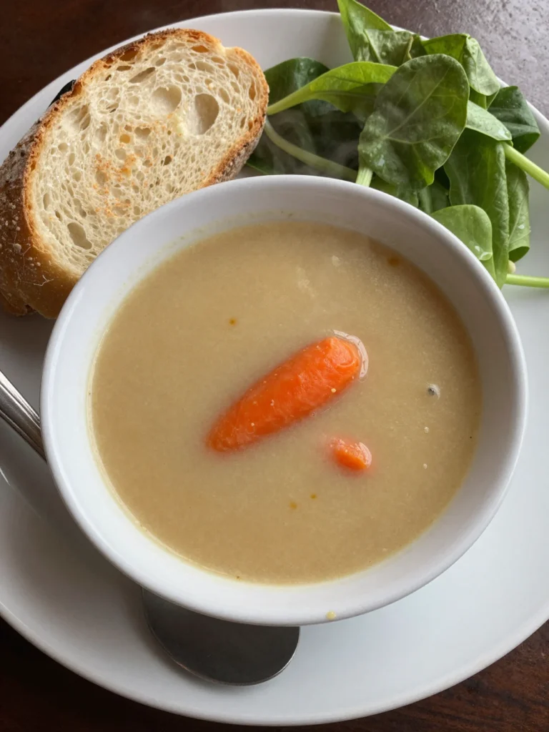Light Carrot Ginger Soup