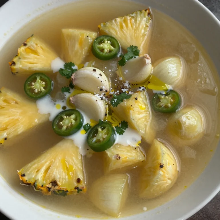 Pineapple Jalapeno Soup