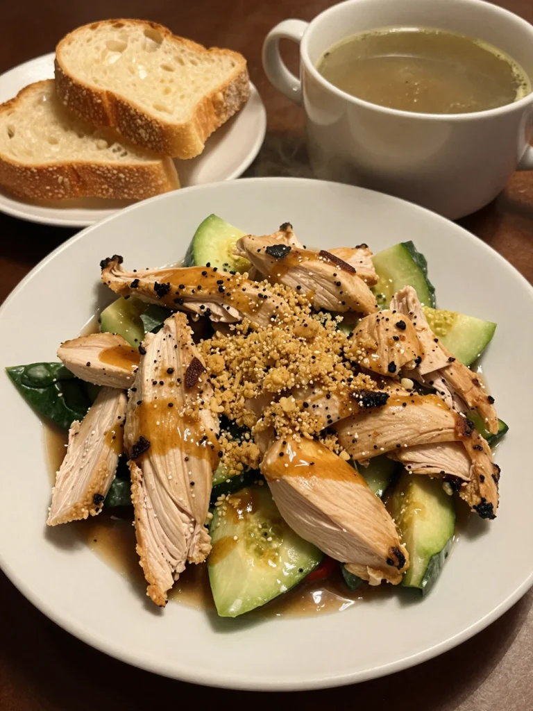 Rainbow Chicken Salad
