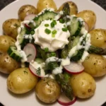 Spiced Spring Veggie Danish Salad