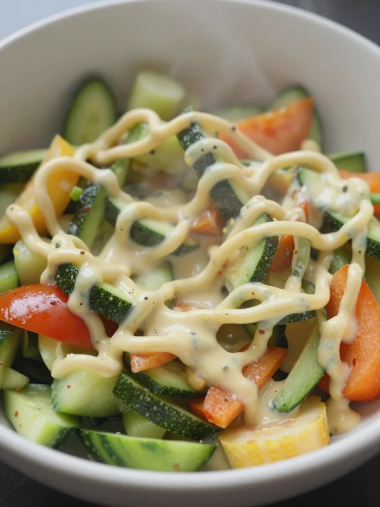 Spiced Spring Veggie Danish Salad