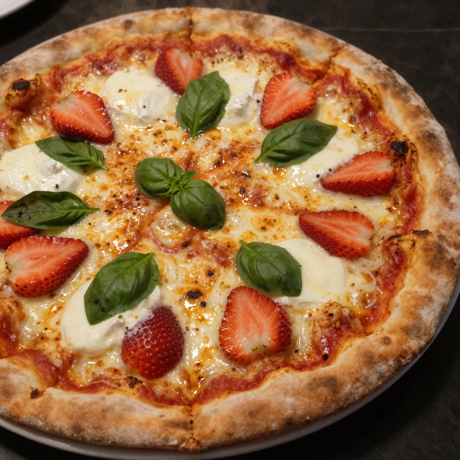 Strawberry Basil Pizza