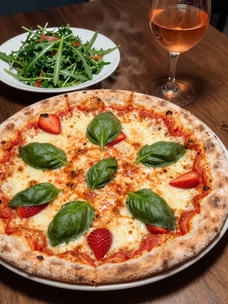 Strawberry Basil Pizza