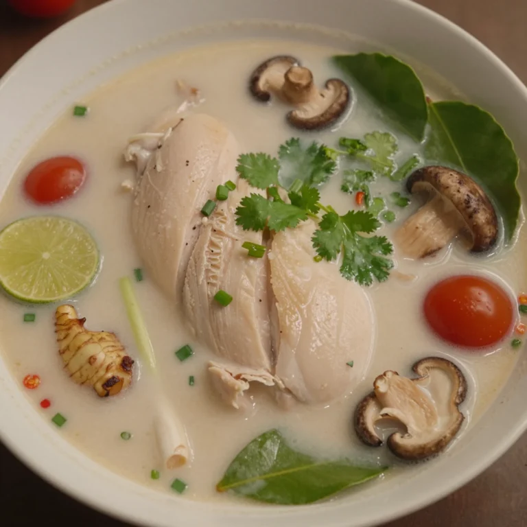 Thai Coconut Soup Light