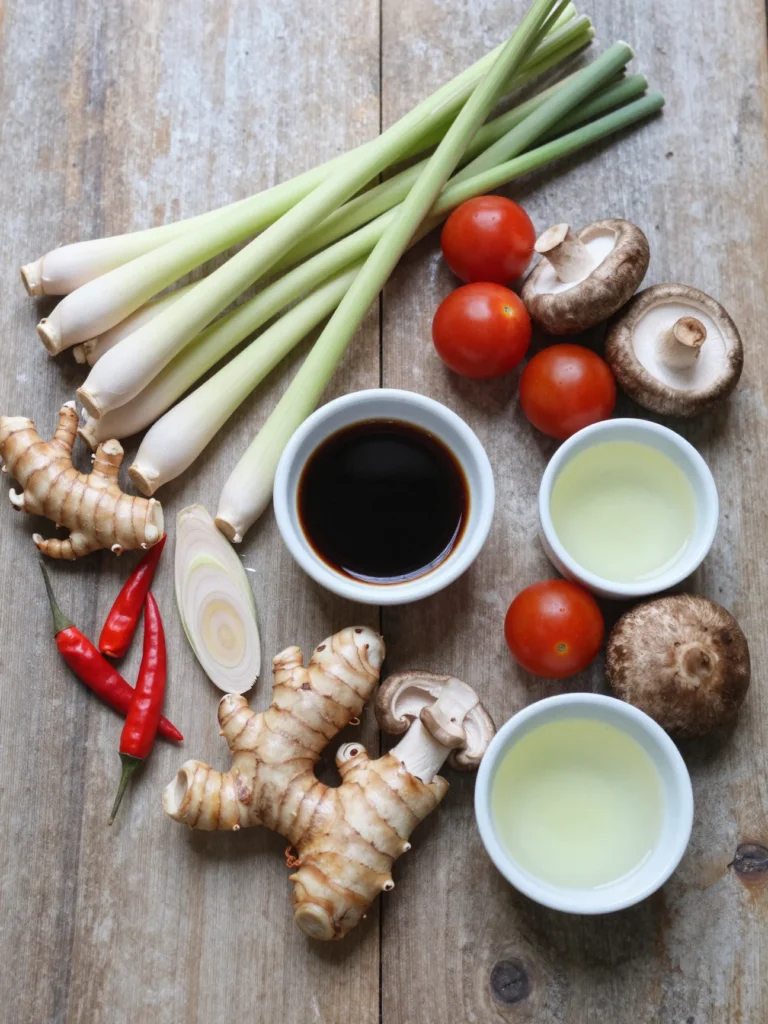 Thai Coconut Soup Light