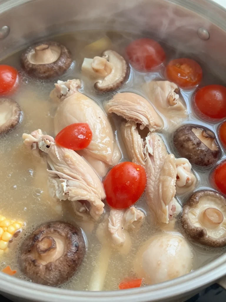Thai Coconut Soup Light
